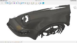 The Porsche RSR Canard project w Autodesk Fusion 360