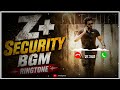 Z Plus Security BGM Music | Robinhood BGM Ringtone | BGM Ringtone Video | Nithiin | Sreeleela