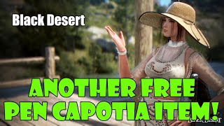 [Black Desert] How to Get Another Free PEN Capotia Accessory at Level 62!