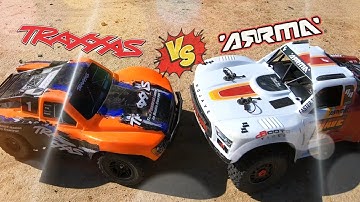 Mojave 4s and Slash 3s HEAD TO HEAD🤜💥🤛.. How do they compare? #rccar #rcbashing