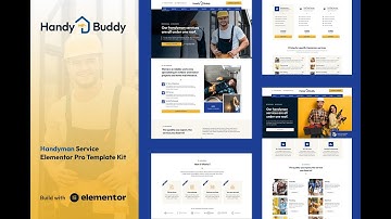 Handy Buddy Elementor Template Kit: Step by Step Complete Installation Tutorial