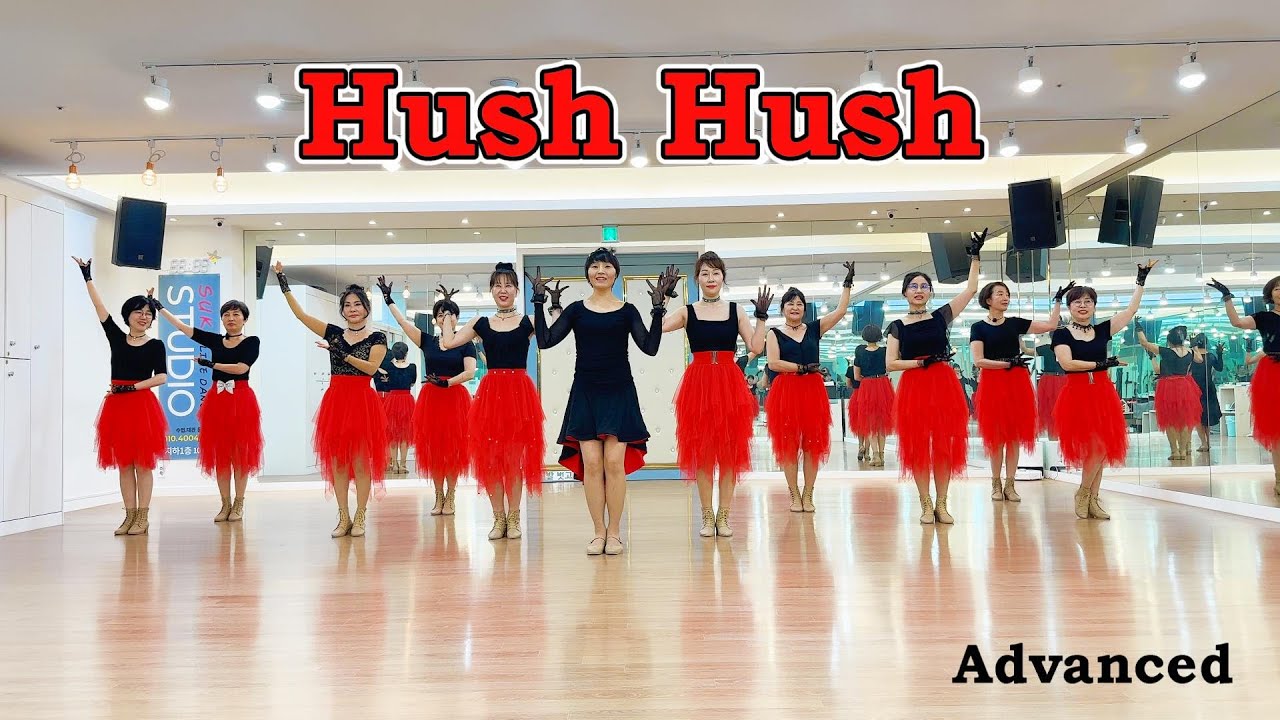Hush Hush Line Dance (Advanced)