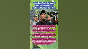 Jawaban Santai Ahmad Dhani saat Didesak Netizen Mundur dari DPR