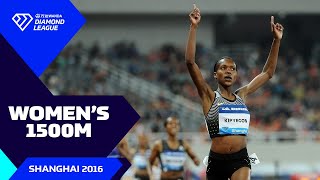 Kipyegon demonstrated her intentions on the international stage back in 2016 - Wanda Diamond League