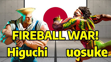 🕶 Street Fighter 6 ➥ Higuchi ひぐち (GUILE ガイル) VS uosuke (DEE JAY) 4K MASTER RANKS🕶