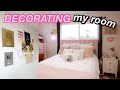 DECORATING MY ROOM 2021 | Nicole Laeno