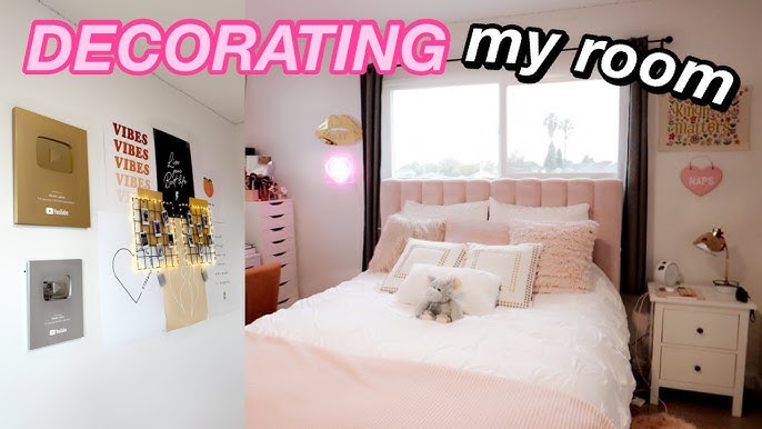 DECORATE MY NEW ROOM WITH ME (moving ep. 3) | Nicole Laeno - YouTube