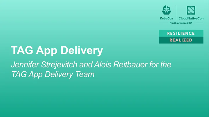 TAG App Delivery - Jennifer Strejevitch, VMware & Alois Reitbauer
