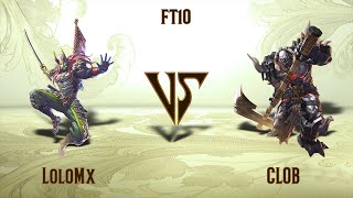 LoloMx (Yoshimitsu) VS CLOB (Astaroth) - FT10 (Parsec) (24.10.2020)