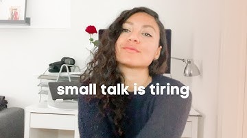 This is why I hate small talk, in detail. | #MindiRealTalks