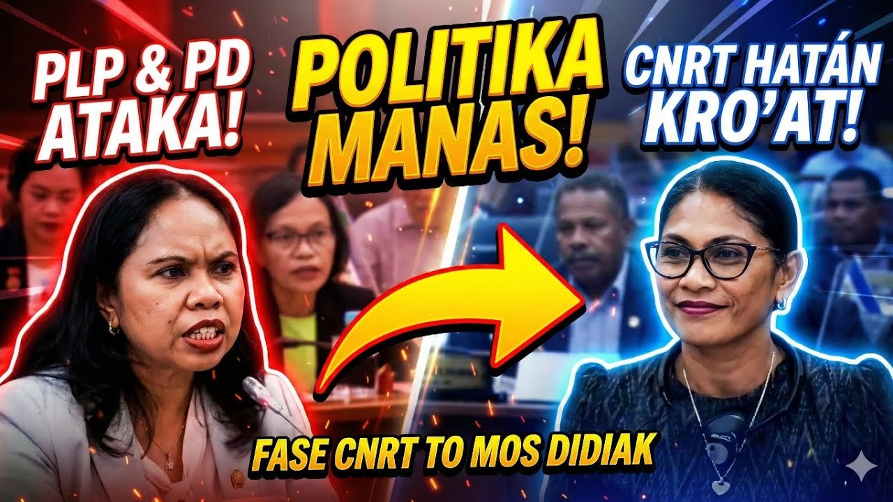 MANAS❗ PLP & PD Ataka, CNRT Hatán Kro'at Hodi Fase To'o Moos Didiak | Parlamentu