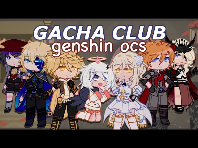 Genshin gacha ocs, Genshin impact oc codes, Gacha club