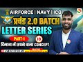 Letter Series - 1 | Airforce, Navy | Airforce Reasoning Classes |  Reasoning