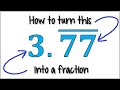 Converting Repeating Decimals to Fractions