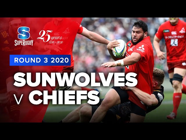 Super Rugby 2020 | Sunwolves v Chiefs - Rd 3 Highlights class=