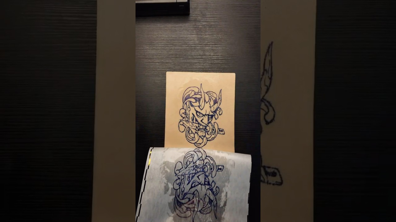 CHEAPEST TATTOO MACHINE on AMAZON for Beginners | WORMHOLE | Fine Line Practice 