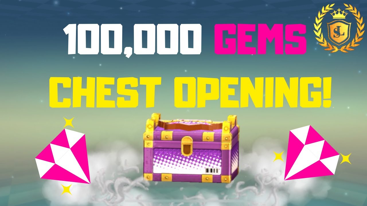 100,000 GEMS MASSIVE CHEST OPENING MULTIPLE LEGENDARY CARDS PULLED!!! YouTube