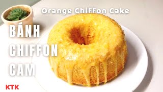 Orange Chiffon Cake || Bánh Chiffon Thơm Lừng Hương Vị Cam Tươi screenshot 4