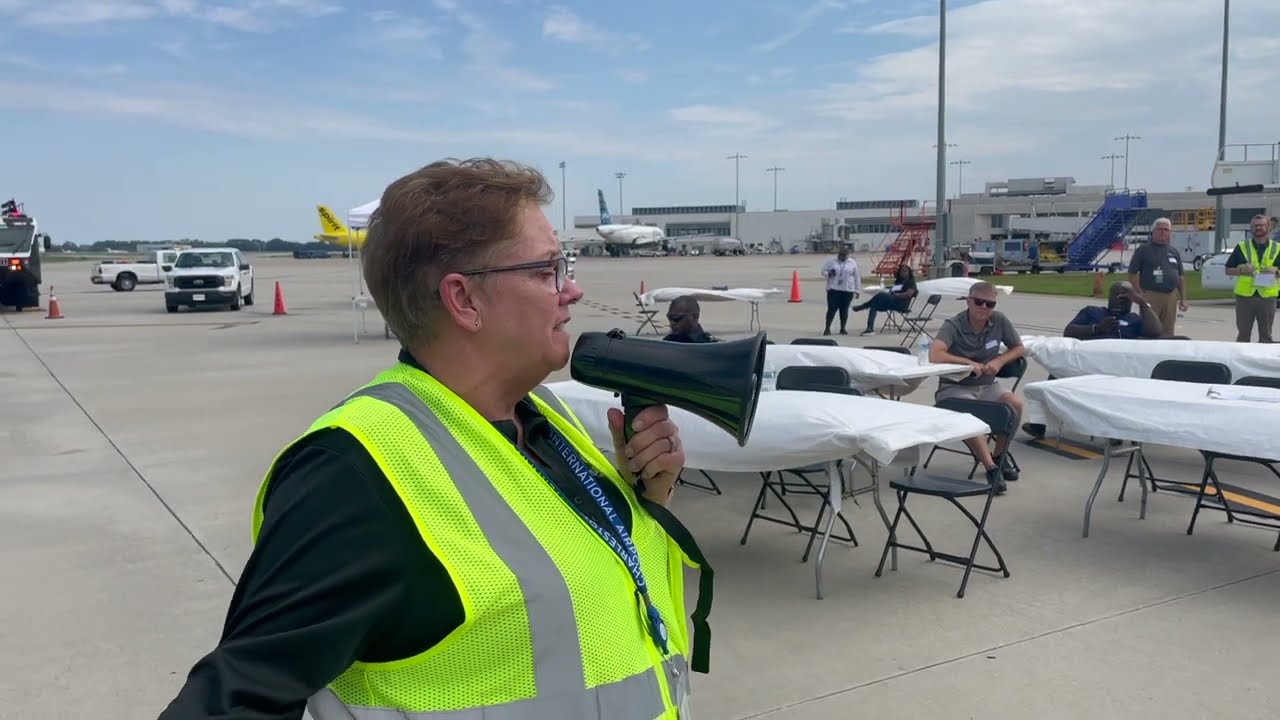 Charleston International Airport Tests Airport Emergency Plan