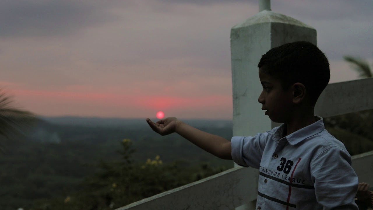 THE CHILDREN COLLECTION #8 - 4K Stock Video Footage | Kids Watching Sunset  | Alaine Stocks