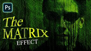 How to create MATRIX EFFECT in photoshop | Urdu/Hindi