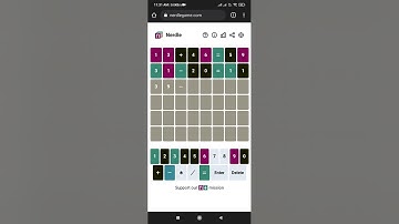Nerdle Gameplay | Mon, Feb. 14, 2022