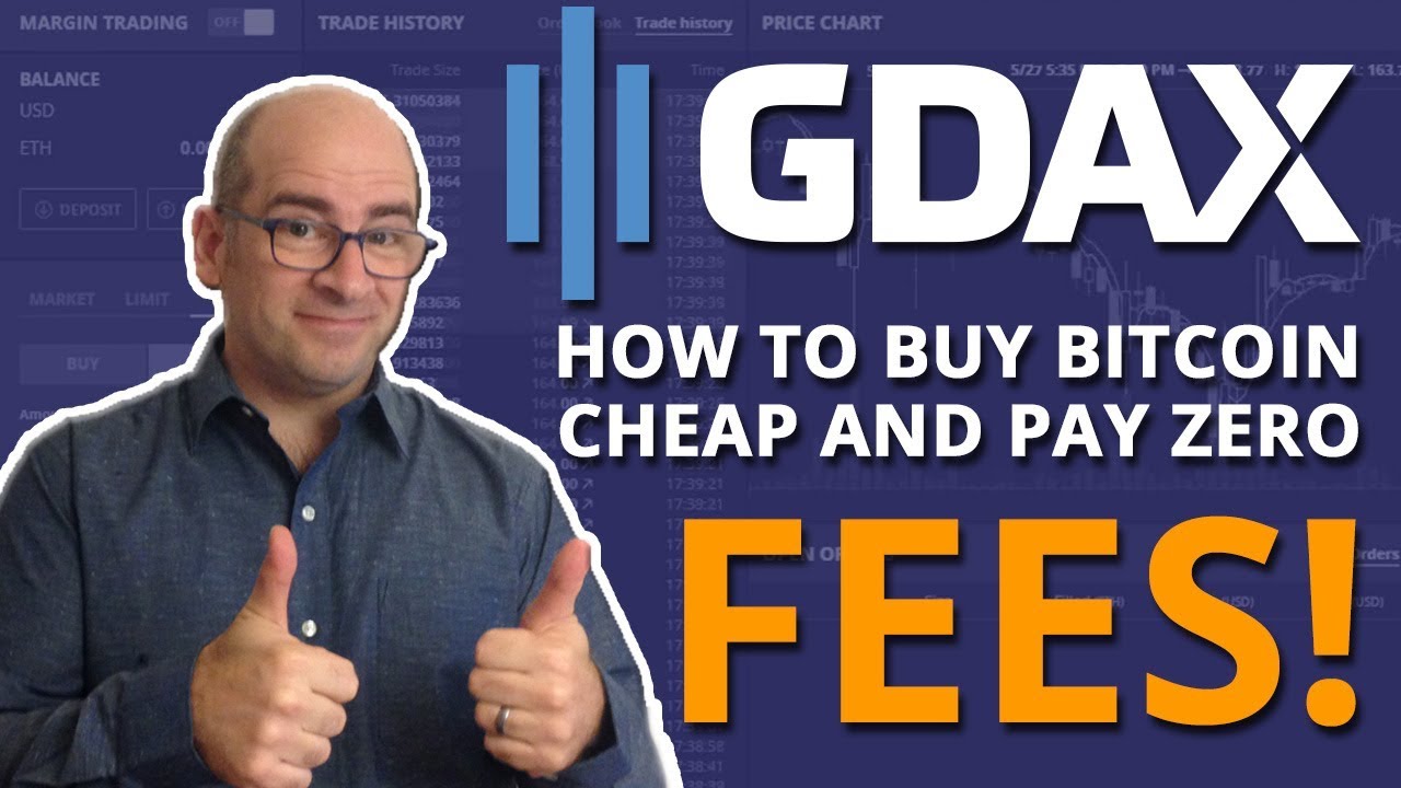 are there fees buying btc from gdax