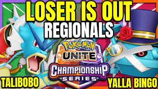 LOSER IS OUT TALIBOBO vs YALLA BINGO EU Regionals | Pokemon Unite