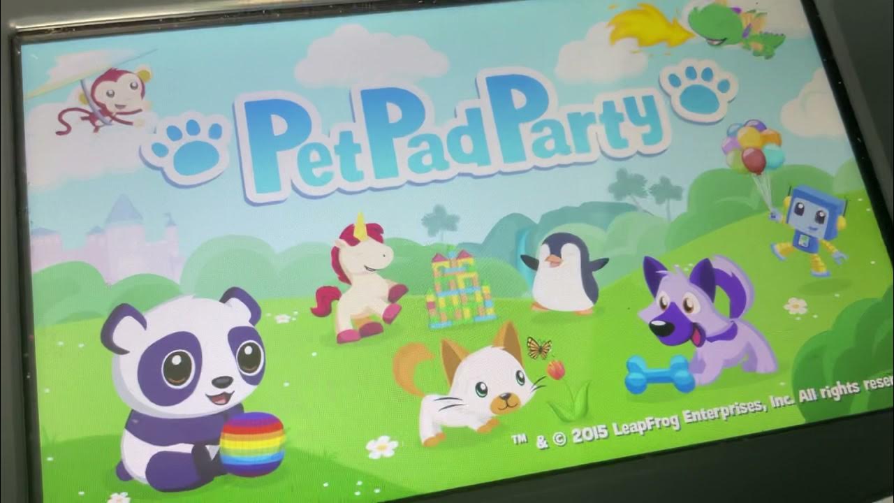 Pet pad party logo YouTube