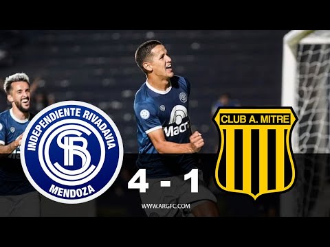 ¡GANÓ LA LEPRA! Independiente Rivadavia 4-1 Mitre