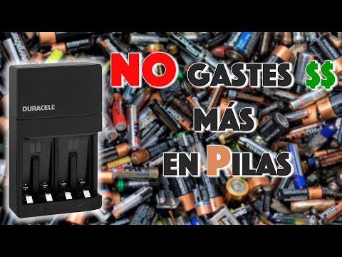 Video: ¿Son las pilas recargables duracell?