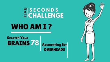 Scratch Your Brain | Question 78 | Cost Accounting Quiz Challenge | 50 Days 100 Videos | Day 39