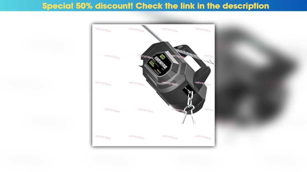 Best Automatic Rope Climbing Machine Electric Elevator Rechargeable Portable Wireless Remote Contro