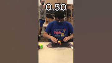 Fastest 2x2 Solves Of All Time! #cube #fast #solve