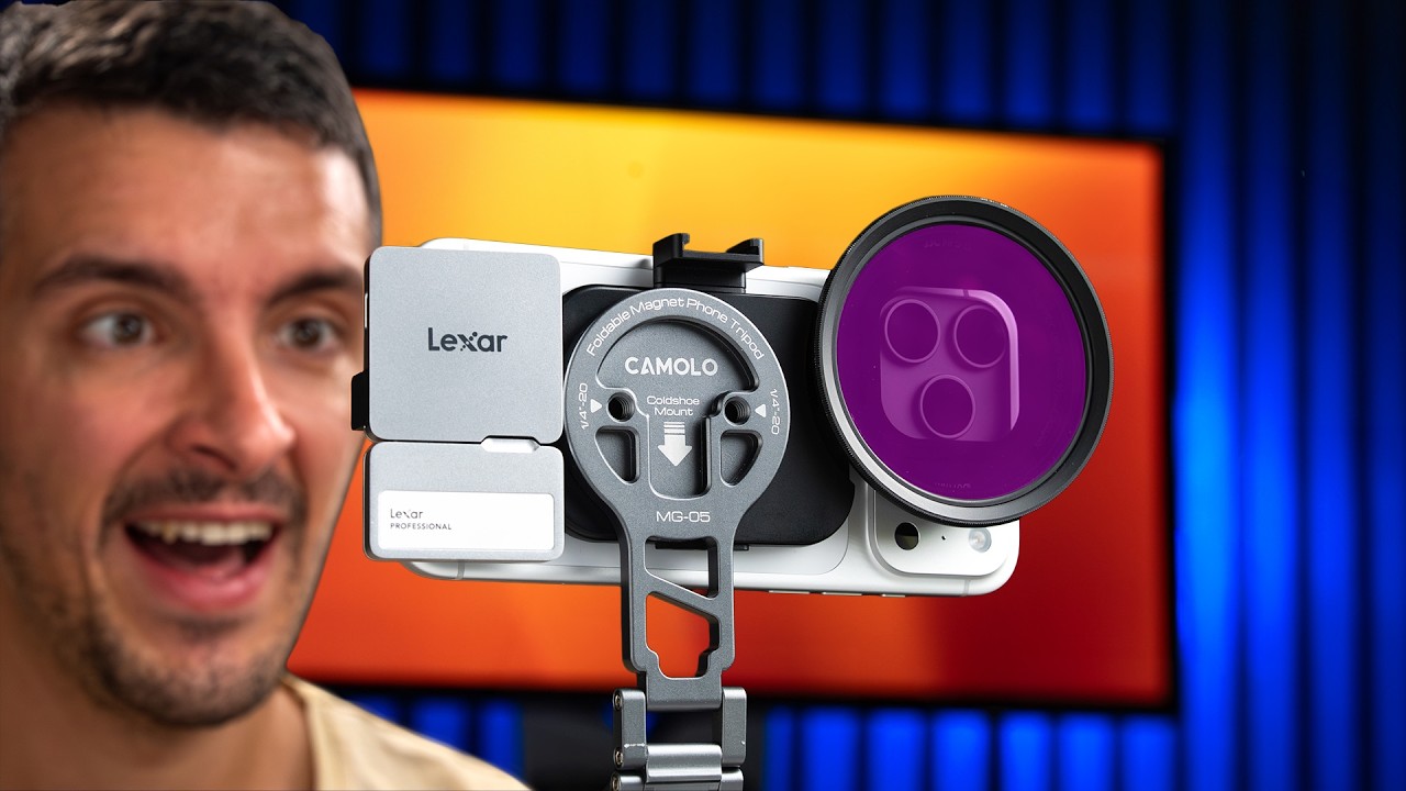 EXPLOTA la CÁMARA de tu iPhone 17 Pro con estos ACCESORIOS!