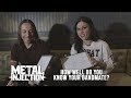 LACUNA COIL Plays "How Well Do You Know Your Bandmate?" | Metal Injection