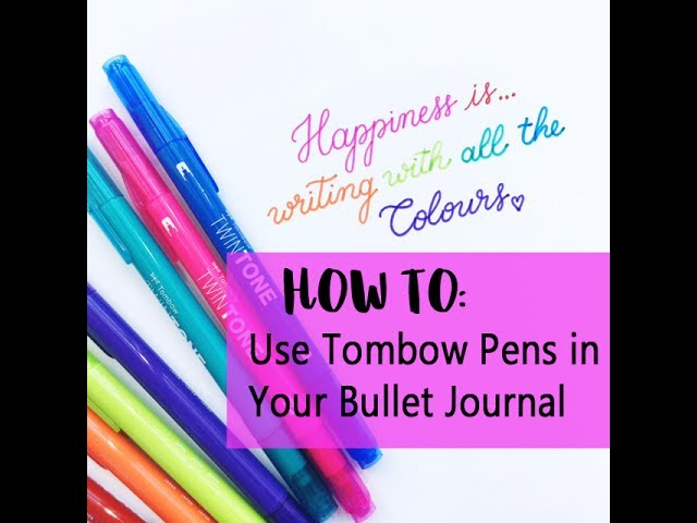 Bullet Journaling for the Impatient │ Tombow