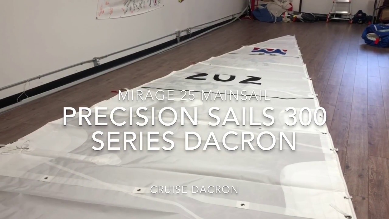 New Mirage 25 - Mainsail - Precision Sails 300 Series Dacron
