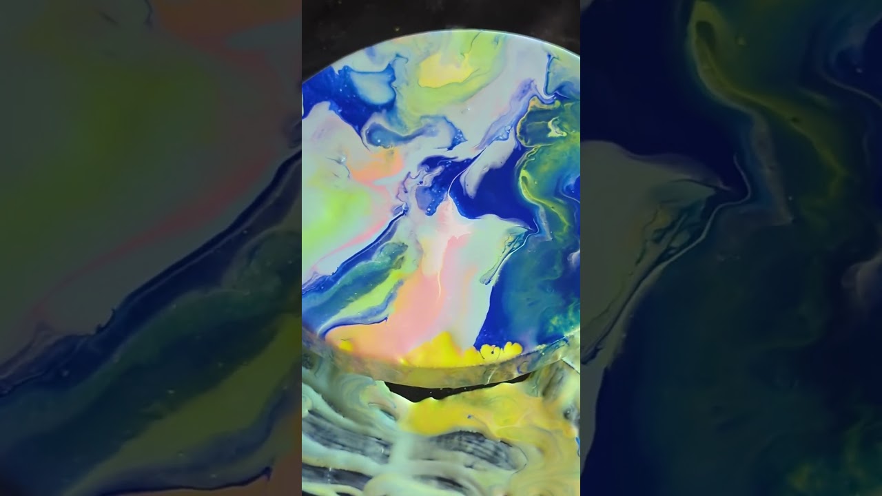 Relaxing Piano Music 🎶 with Live Fluid Art 🎨
