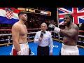 Heavyweight Mayhem Filip Hrgovic CRO Vs David Adeleye GBR Boxing Fight Highlight 