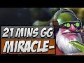 Liquid.Miracle Sniper - 9386 MMR | Dota 2 Gameplay 7.14