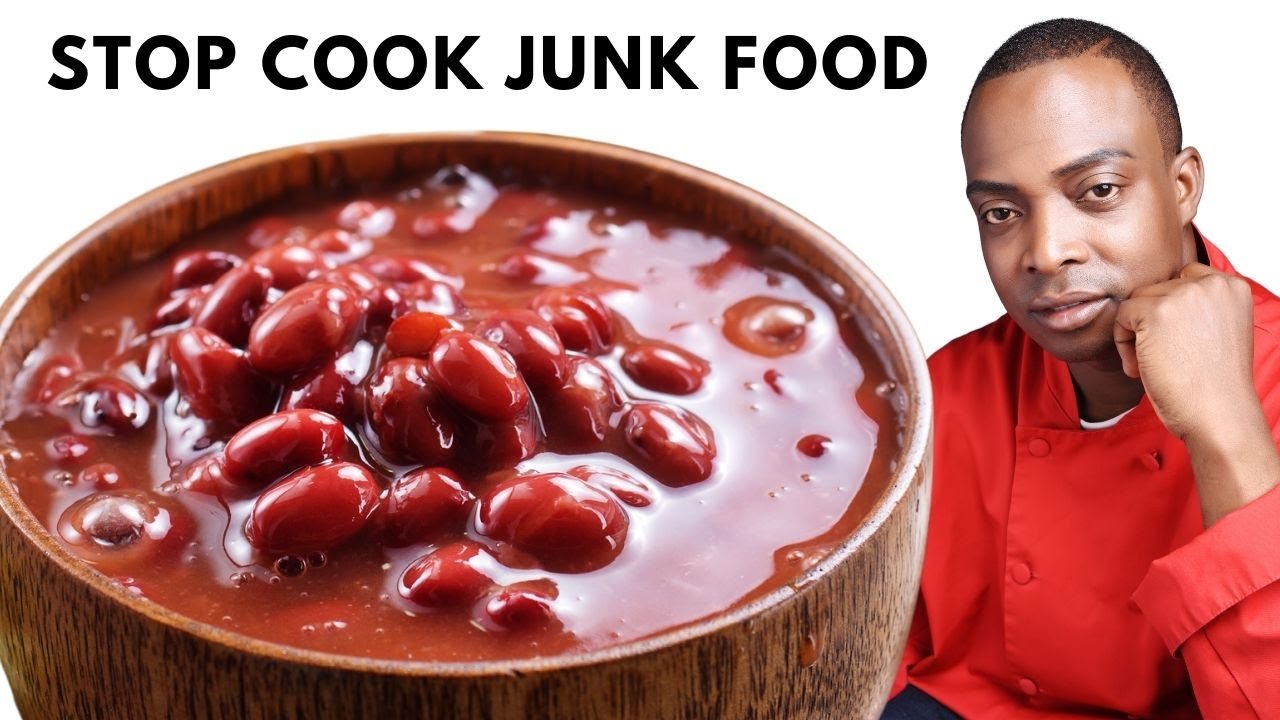 Stop cook junk food instead, make red pea soup! Healthy and delicious Sunday dinner on Monday!