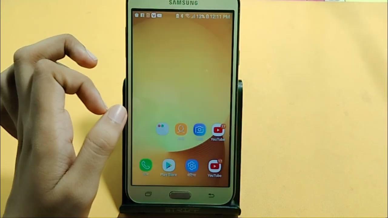 How To Change Language On Samsung J7 Prime Samsung galaxy j7 pro language full setting | how to change language