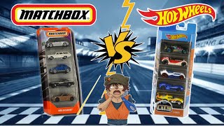 Ponemos A Prueba La Velocidad De Vehículos Hot Wheels Contra Matchboxquien Ganara?Duelo De Grandes