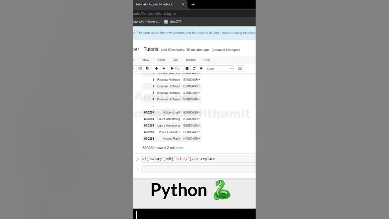 Excel vs Python | @amitcode - YouTube