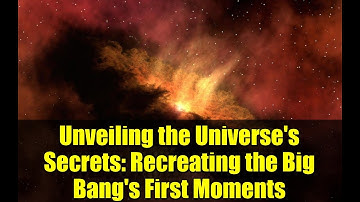 Unveiling the Universe