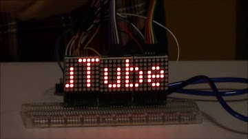 Arduino Tutorial: Max 7219 & 8x8 Matrix