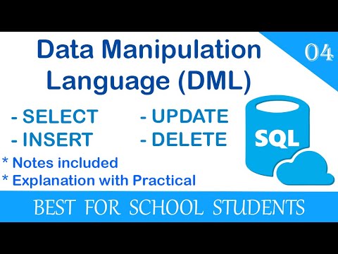 4. What is Data Manipulation Language in SQL? Using SELECT, INSERT, UPDATE, DELETE commands in MySQL
