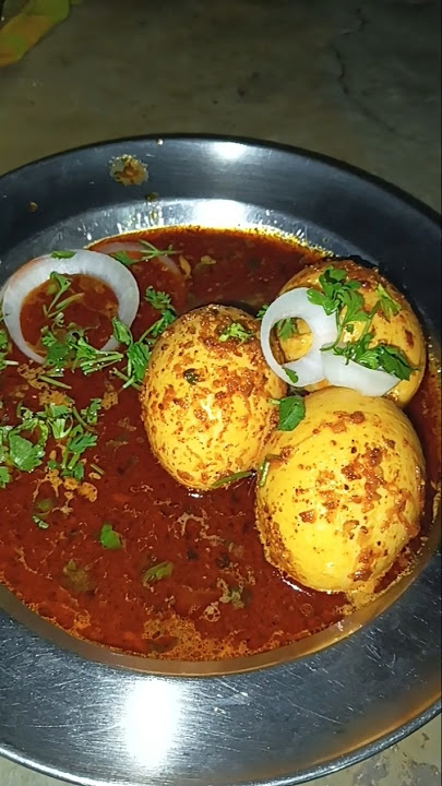 Jyoti sugran short video recipe # Anda curry 😋