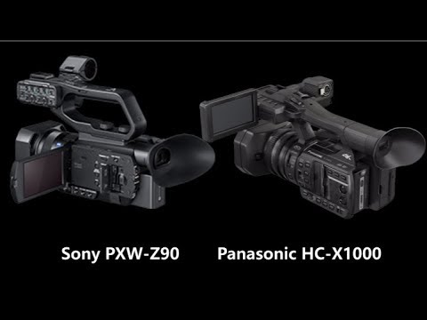 Sony PXW-Z90 vs Panasonic HC-X1000